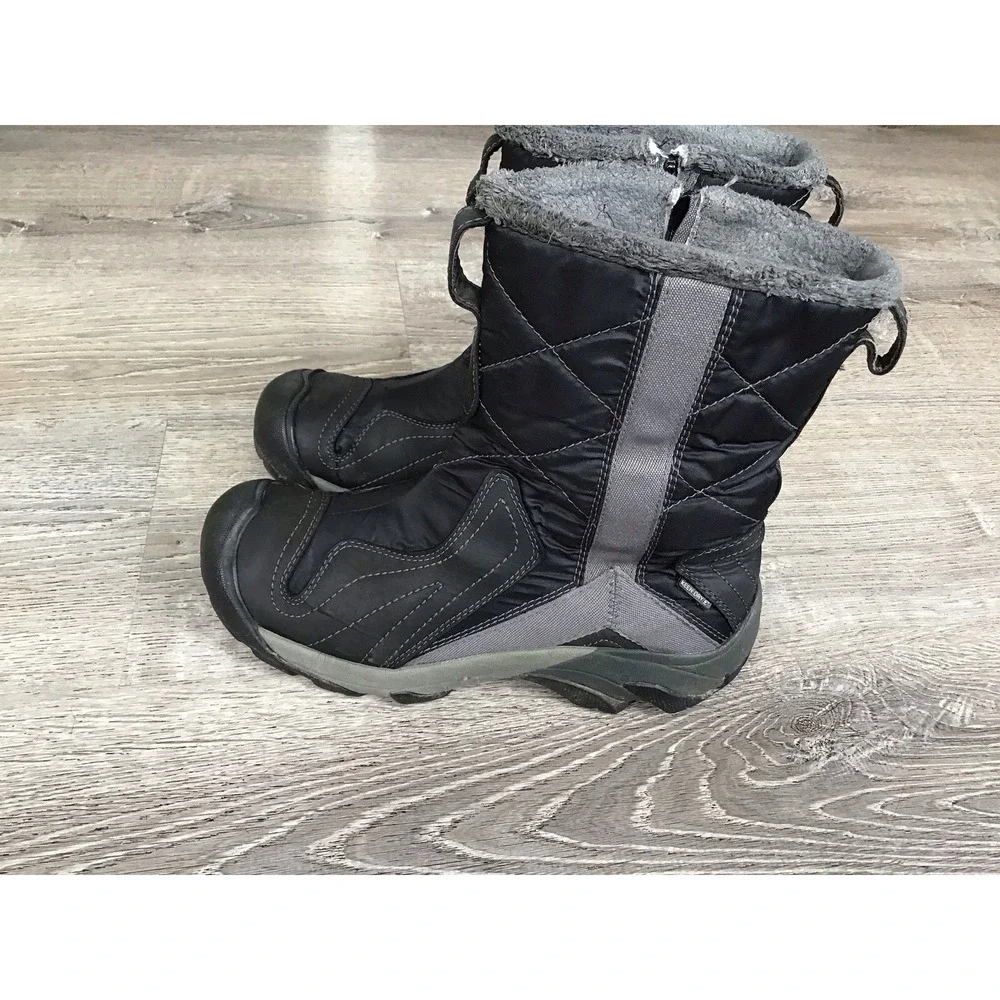 Keen Dry Womens Size 9.5 Boots Betty Winter Black Warm 200 Gram Insulated Boots